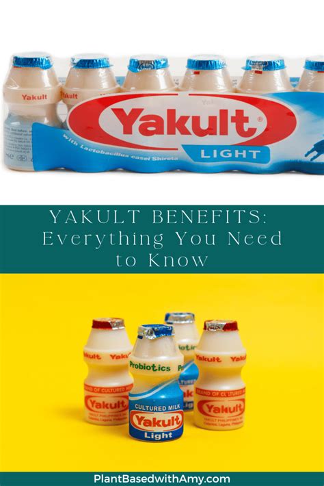 yakult benefits for adults.